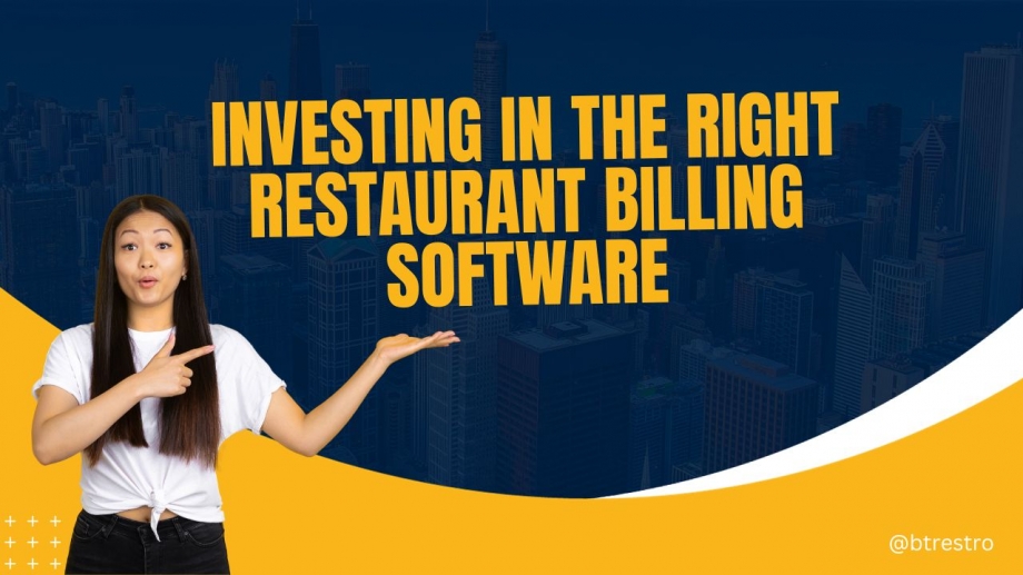 Billing Software for Smooth Restaurant Operations